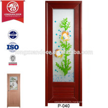 China Wholesale Custom PVC Plastic Shower Doors, with Forested Glass